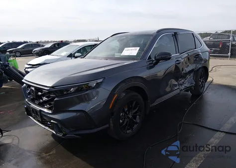 2025 Honda Cr-V Hybrid Sport z USA, uszkodzony, nr VIN 5J6RS5H57SL005142